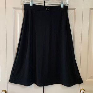 Basic Black A-Lined Skirt